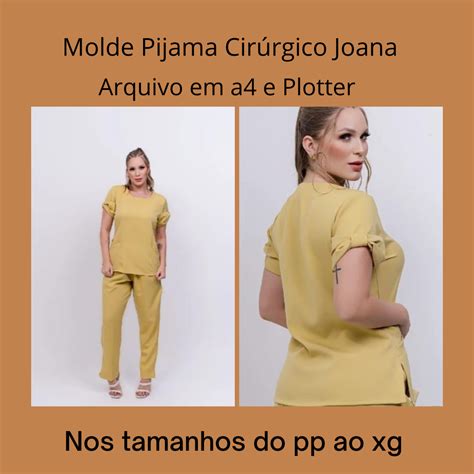 Pijama Feminino Cirúrgico Joana .